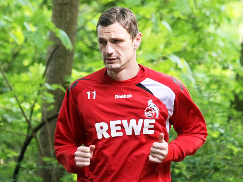 Auf Leihbasis nach Japan: Kölns Angreifer Milivoje Novakovic.