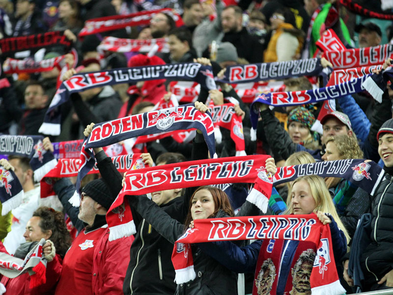 Sportlich zufrieden, kulinarisch nur bedingt: Fans von RasenBallsport Leipzig.