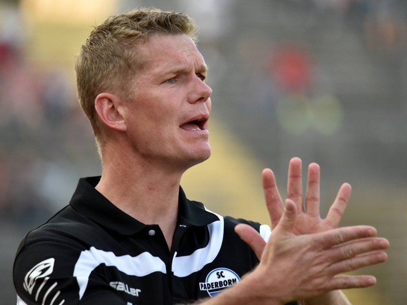"Attraktiven, offensiven Fußball": Trainer Markus Gellhaus hat mit Paderborn viel vor.