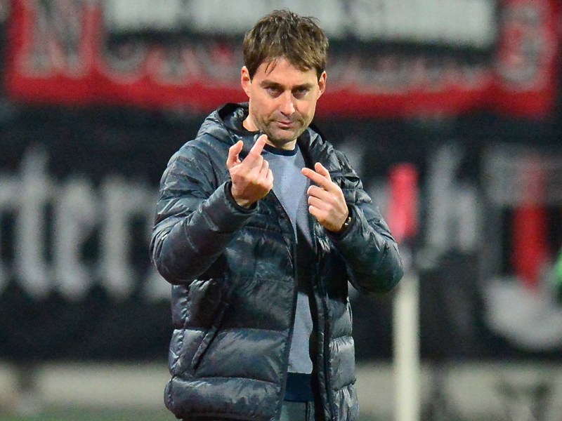 Erwartet "einen unangenehmen Gegner" in Sandhausen: Nürnbergs Trainer René Weiler.