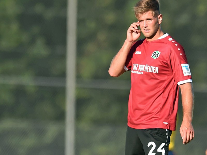 Nutzte zweimal Sebastian Maiers Vorarbeit: Hannovers Stürmer Niclas Füllkrug.