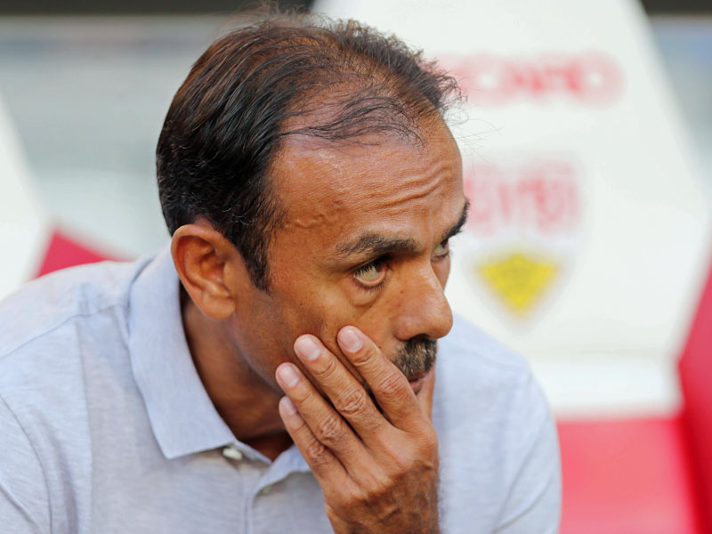 Entnervt vom internen Zwist: VfB-Trainer Jos Luhukay.