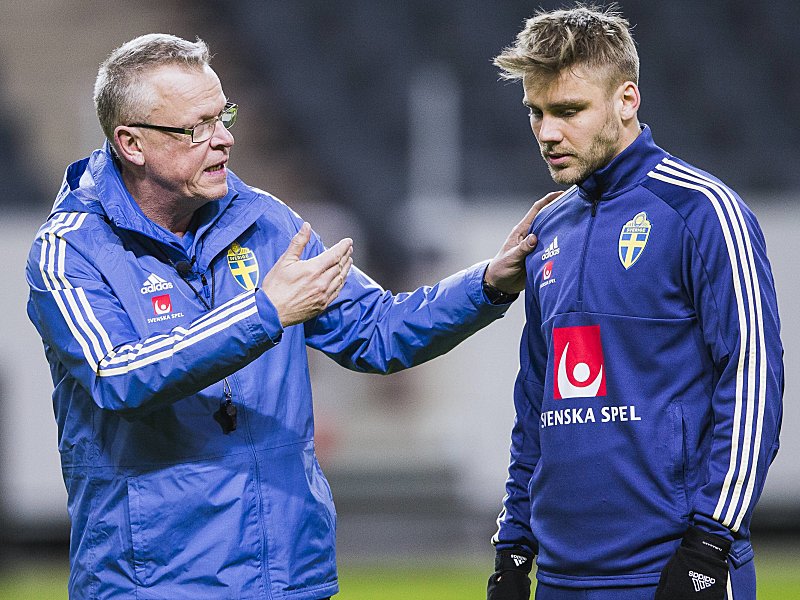 Janne Andersson und Christoffer Nyman