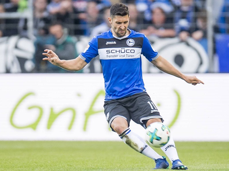 "Fühle mich in Bielefeld und bei Arminia sehr wohl": Stephan Salger verlängert beim DSC bis 2019.