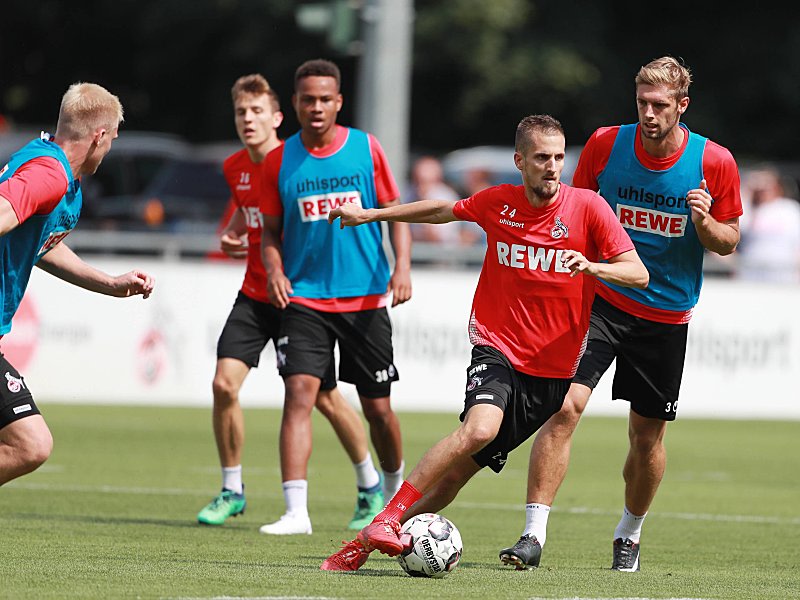 Ist erst kurze Zeit beim 1. FC Köln - und trotzdem gesund selbstbewusst unterwegs: Dominick Drexler.