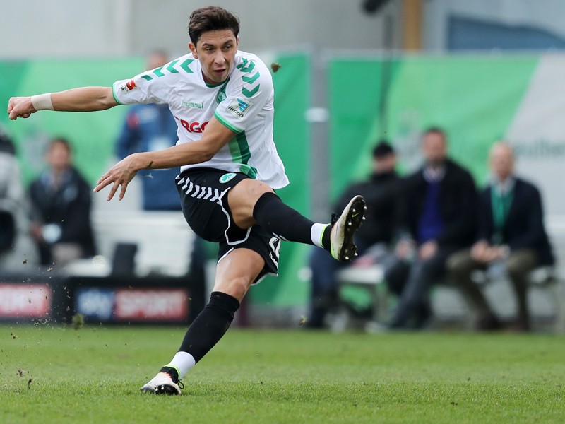 Derbyheld: Fürths Robert Zulj erzielte den 1:0-Siegtreffer für die Spielvereinigung.