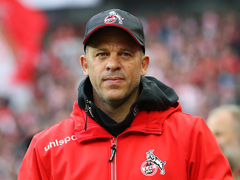 Steht trotz Tabellenrang eins beim 1. FC Köln auf dem Abstellgleis: Trainer Markus Anfang.