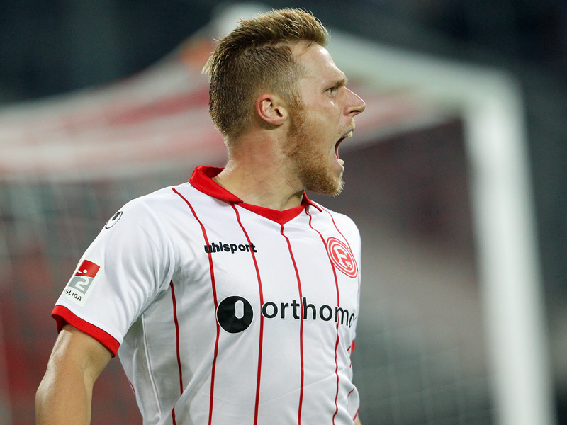 Markierte das frühe 1:0 für die Fortuna: Düsseldorfs Hennings.
