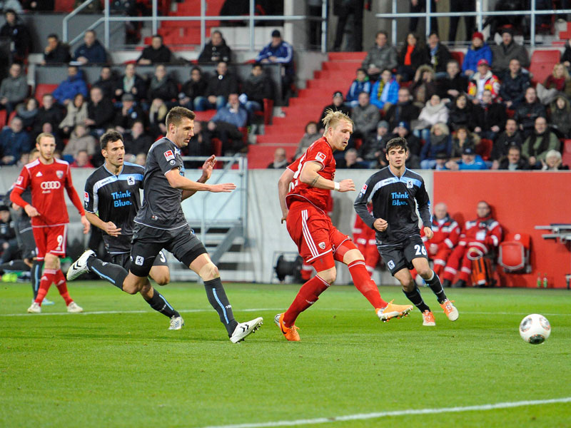 Hofmann erzielt das 1:0
