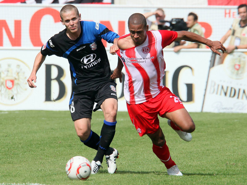 Rockenbach da Silva (re.) vs. Mike Wunderlich (Frankfurt)