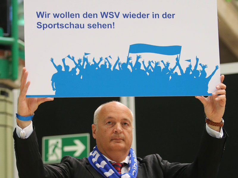 WSV-Präsident Alexander Eichner hatte den Slogan bei seiner Kandidatur am 24. Mai präsentiert. Dieses Ziel ist nun noch weiter entfernt.