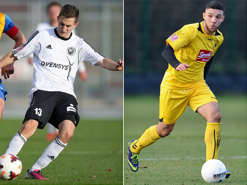 Zwei Neue für den VfB Oldenburg: Florian Stütz (li.) und Serhan Zengin.