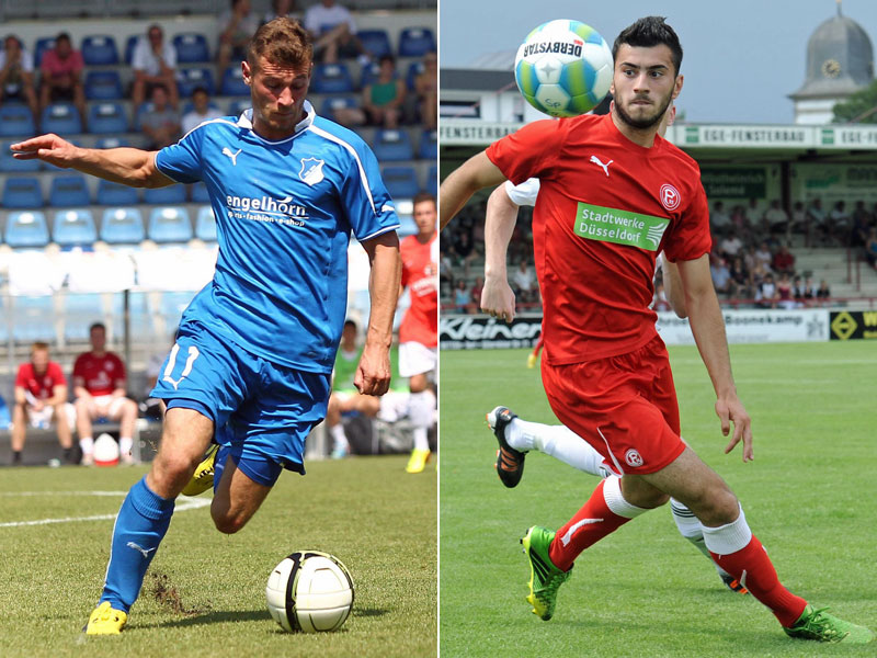Sind künftig im selben Trikot unterwegs: Jules Schwadorf (li.) und Eren Taskin (re.).