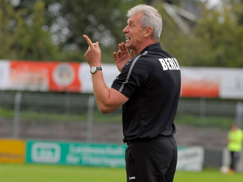 Zuvor beim Berliner AK, nun in Meuselwitz an der Seitenlinie: Dietmar Demuth hat den Trainerstuhl gewechselt.