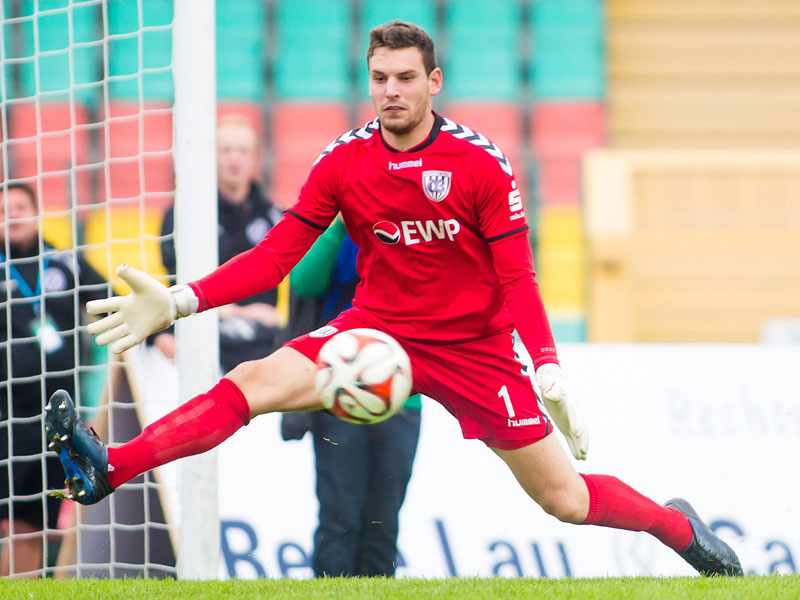 "Ich möchte mit dem SV Babelsberg 03 den nächsten Schritt gehen": Marvin Gladrow verlängert bei den Filmstädtern.