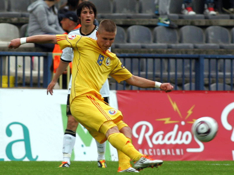 Iulian Rosu in Aktion.