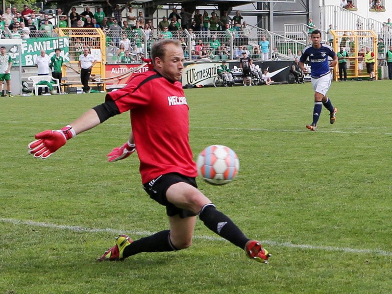 Ein "sachlicher Typ": Keeper Stefan Schmidt will beim VfB Auerbach die neue Nummer eins werden.