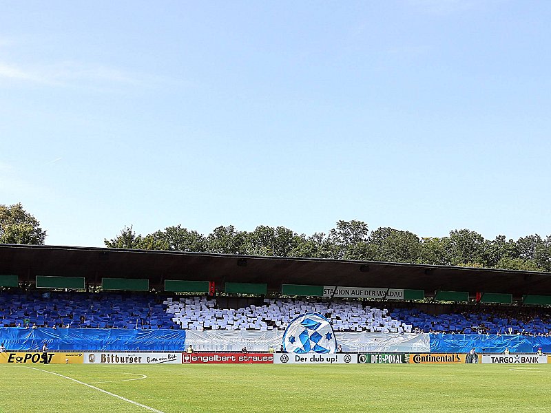 Die Gegentribüne des GAZI-Stadions wird vorerst gesperrt bleiben.