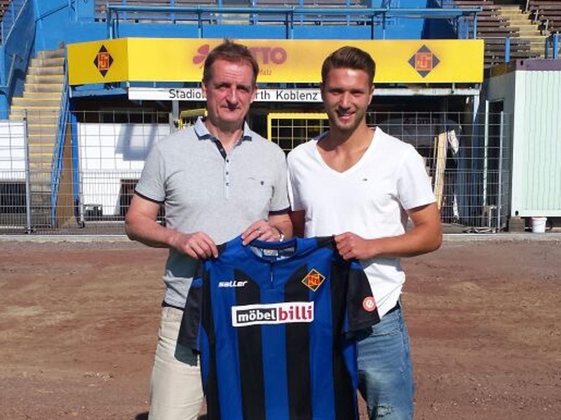 Neu am Deutschen Eck: Marco Müller (re.) wechselt nach Koblenz.