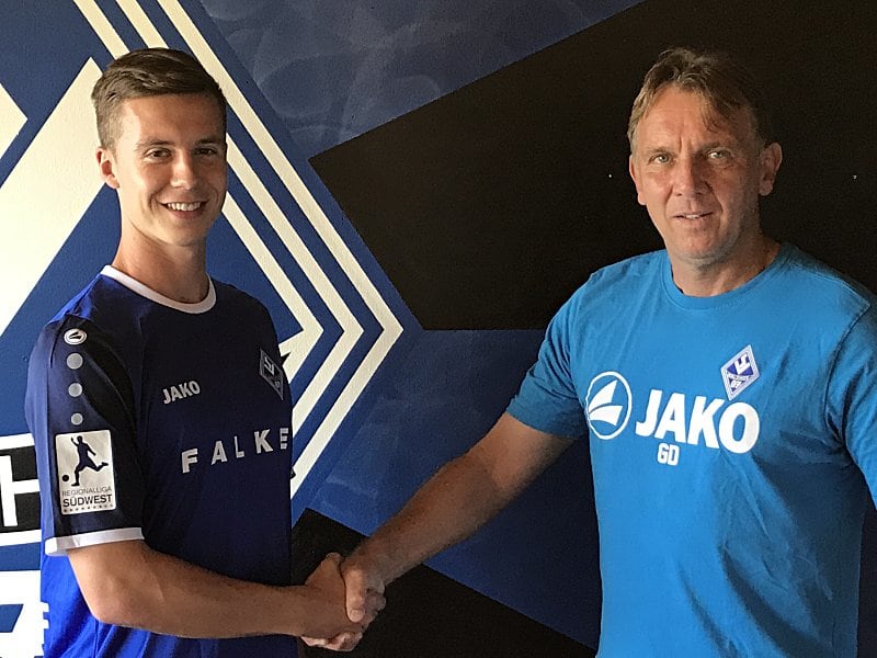 Froh über die Chance in Mannheim: Jesse Weippert (l.)