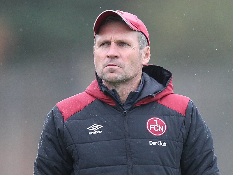 Sah einen "verdienten Sieg" seiner Mannschaft: Nürnbergs U-21-Trainer Reiner Geyer.
