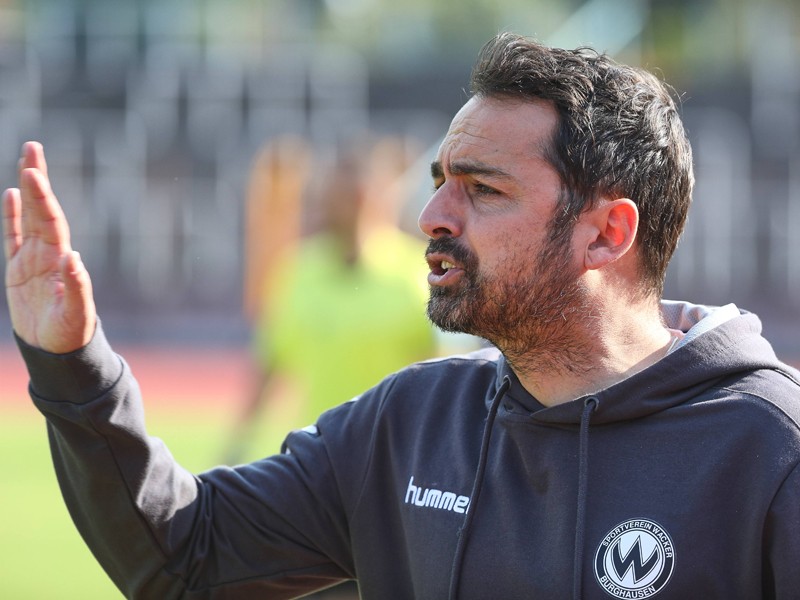 Findet die Platzierung okay: Burghausens Trainer Patrick Mölzl.