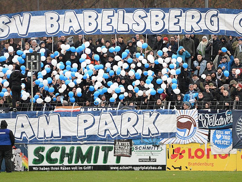 Müssen die Babelsberger Fans demnächst auf Spiele ihres Klubs verzichten?