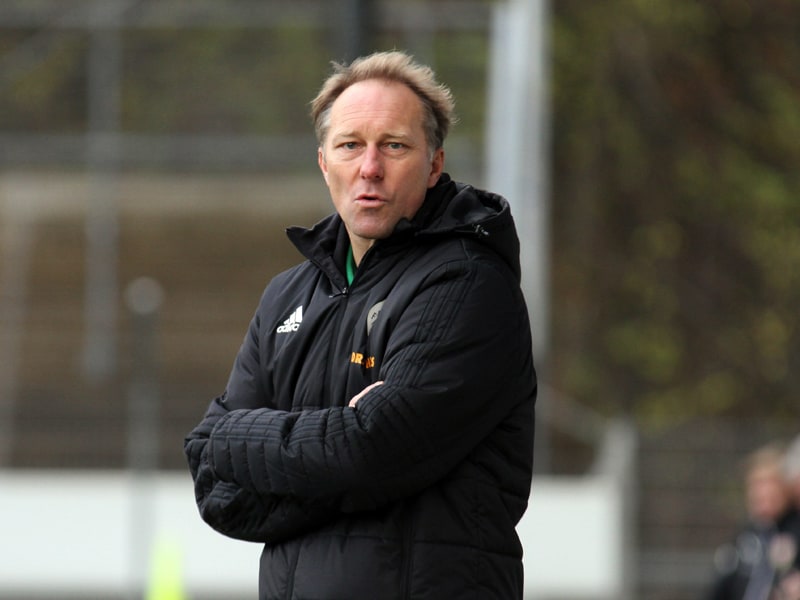 Ist Zuversichtlich: Der Trainer des FC 08 Homburg Jürgen Luginger.