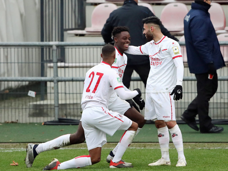 Glücklicher Torschütze: Yann-Aurel Bisseck.