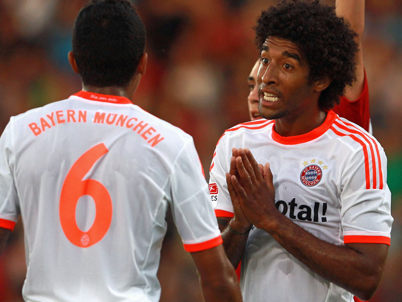 Dante und Luiz Gustavo (Nr. 6) müssen vorzeitig nach Brasilien reisen.
