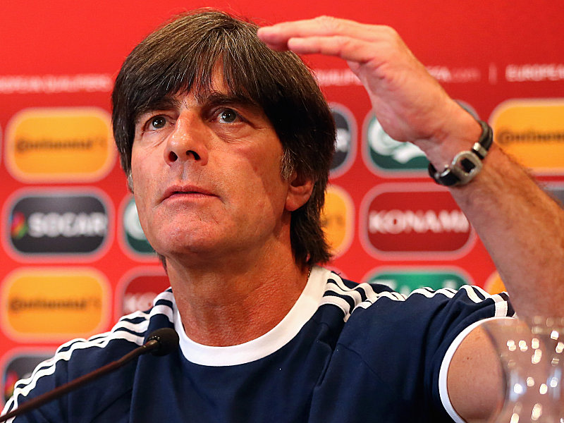 Bundestrainer Joachim Löw ist mit der Auslosung zufrieden.