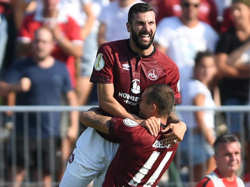Mikael Ishak und Adam Zrelak, 1. FC Nürnberg