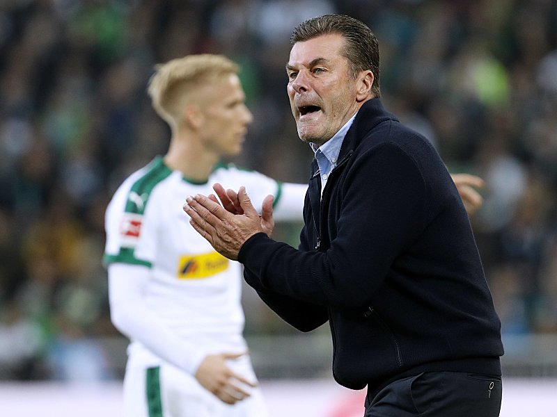 Erwartet ein starkes Leverkusen: Gladbachs Trainer Dieter Hecking.