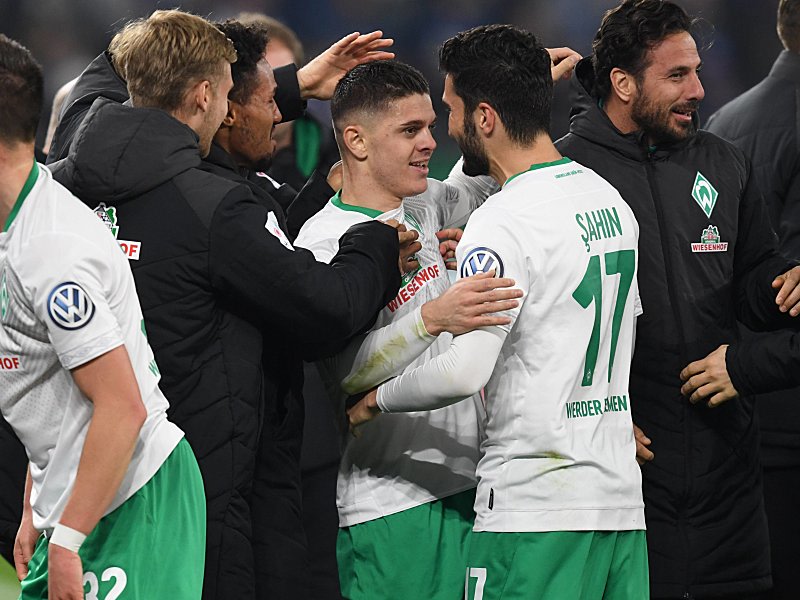 Brachte den Bremer Erfolg auf den Weg: Milot Rashica (Mi.).