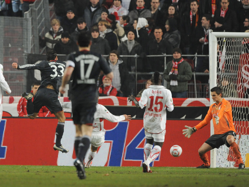 Mario Gomez trifft zum 2:0