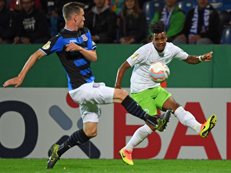Spielfreudig und ideenreich: Daniel Didavi (re.) war einer der auffälligsten Wolfsburger.