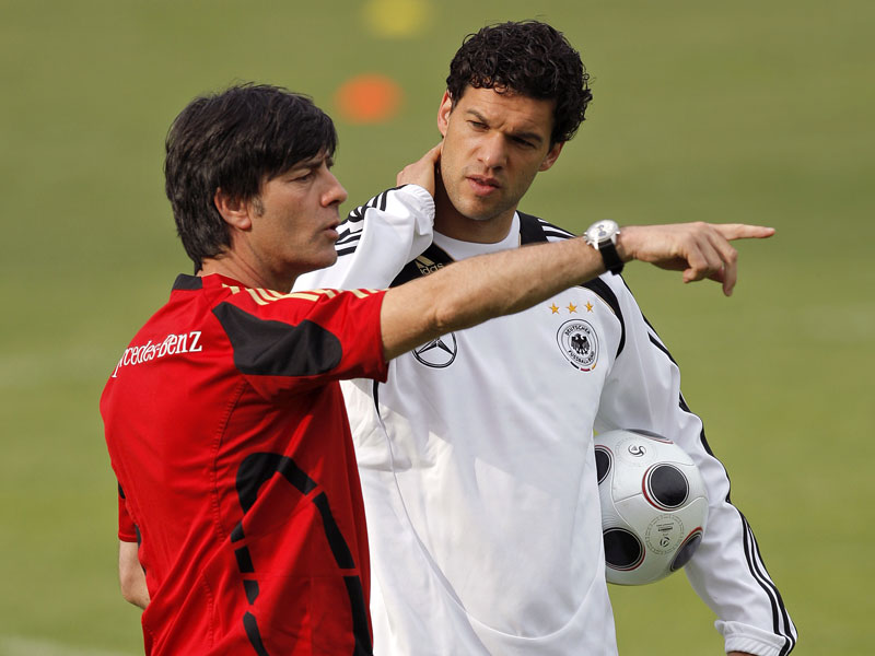 Joachim Löw und Michael Ballack