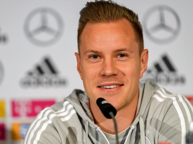 Ständiges Strahlen: Marc-André ter Stegen.
