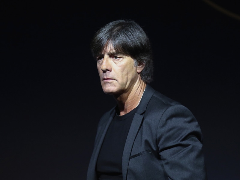 Bundestrainer Joachim Löw am Dienstag in Dortmund