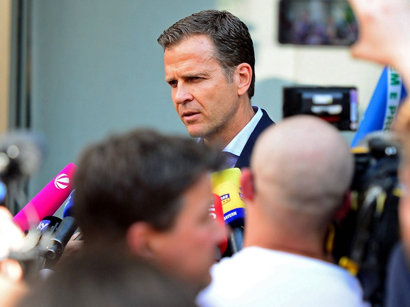 Medienprofi im Abseits: Nationalmannschafts-Manager Oliver Bierhoff.