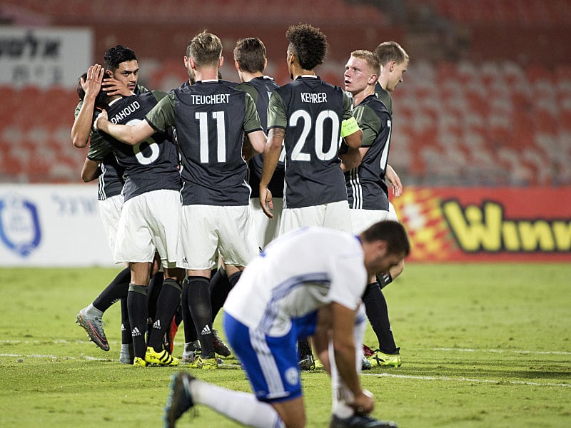 Deutsche U 21 feiert