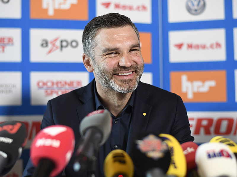 Tomislav Stipic am Mittwoch bei seiner offiziellen Vorstellung als neuer Chefcoach des Grasshopper Club Zürich.