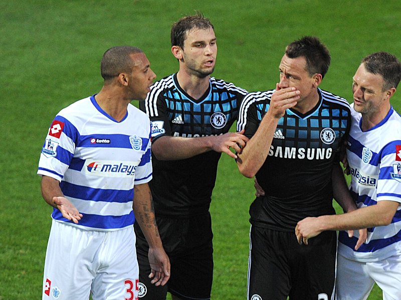 Anton Ferdinand (li.) und John Terry