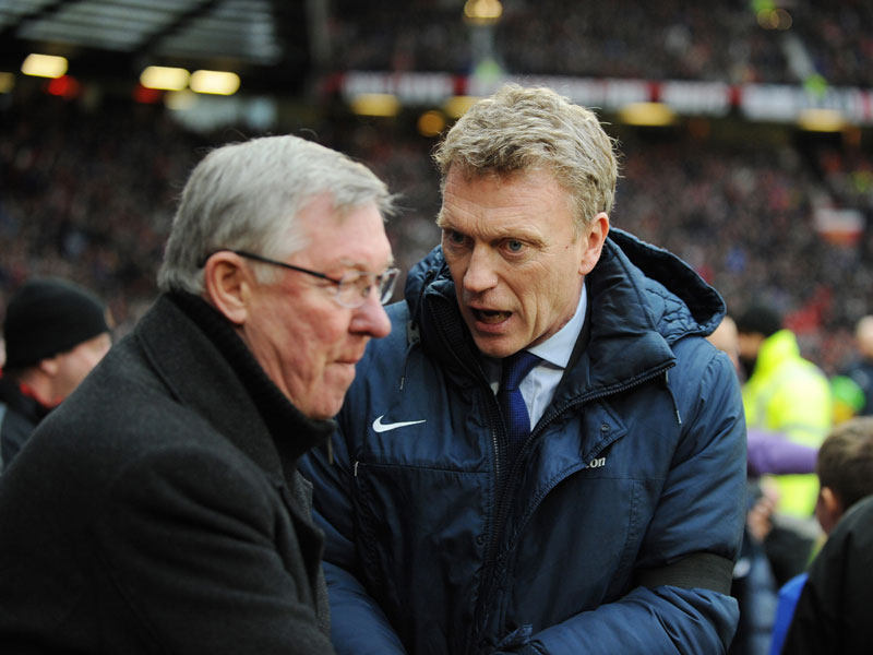 Zwei Männer mit Prinzipien: David Moyes (r.) wird Nachfolger von Sir Alex Ferguson.