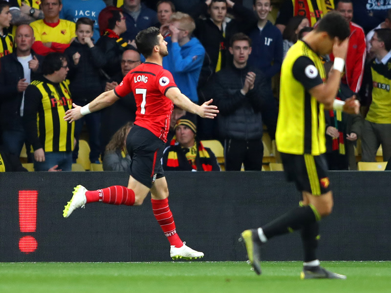 Traf gegen den FC Watford nach 7,69 Sekunden: Southamptons Shane Long.