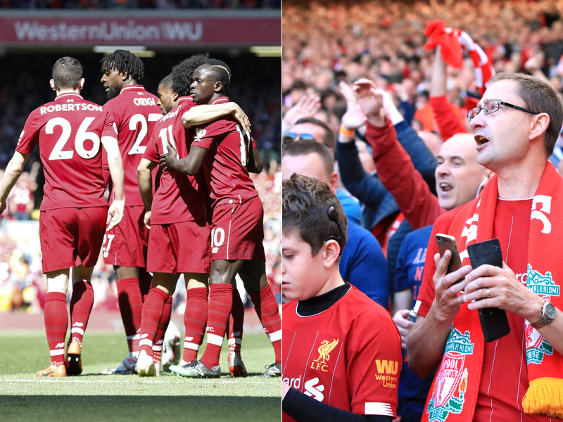 Jubel auf dem Rasen, Bangen auf den Rängen: Liverpool hat das zweite Wunder binnen einer Woche verpasst.