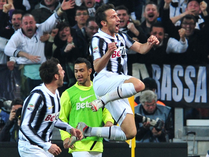Juve feiert den ewigen del Piero: Die "Alte Dame" triumphierte im Derby d'Italia.