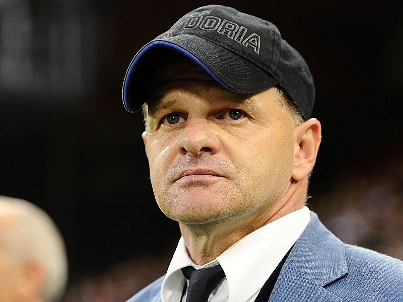 Hat wie sein Vorgänger Serse Cosmi ein Faible für Schirmmützen: Sienas neuer Trainer Giuseppe Iachini.
