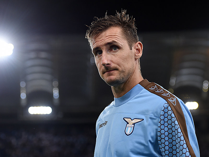 Auf dem Weg zurück ins Team: Lazio-Stürmer Miroslav Klose.