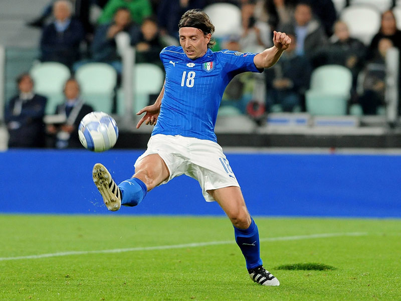 Als noch alles heil war: Riccardo Montolivo am Donnerstag im Spiel gegen Spanien.
